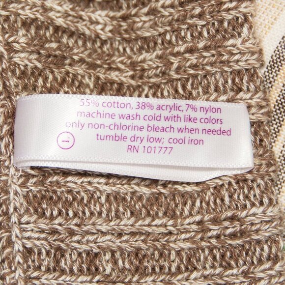 Soybu Sweater Sweater Dress Heather Brown & White L - Picture 8 of 9